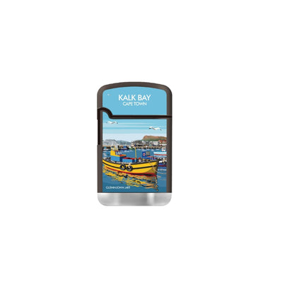 Debest Cape Town Travel Art Card A5 - Kalk Bay and ZL3 Torch Jet Lighter