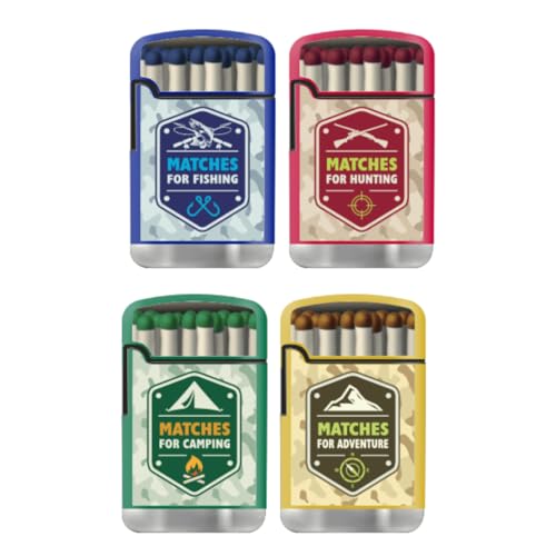 ZL 3 Mega Jet Flame Lighter - Matches - 4 PK