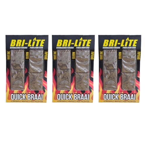 Individually Wrapped Firelighters 2 Piece Blister -3 Pack