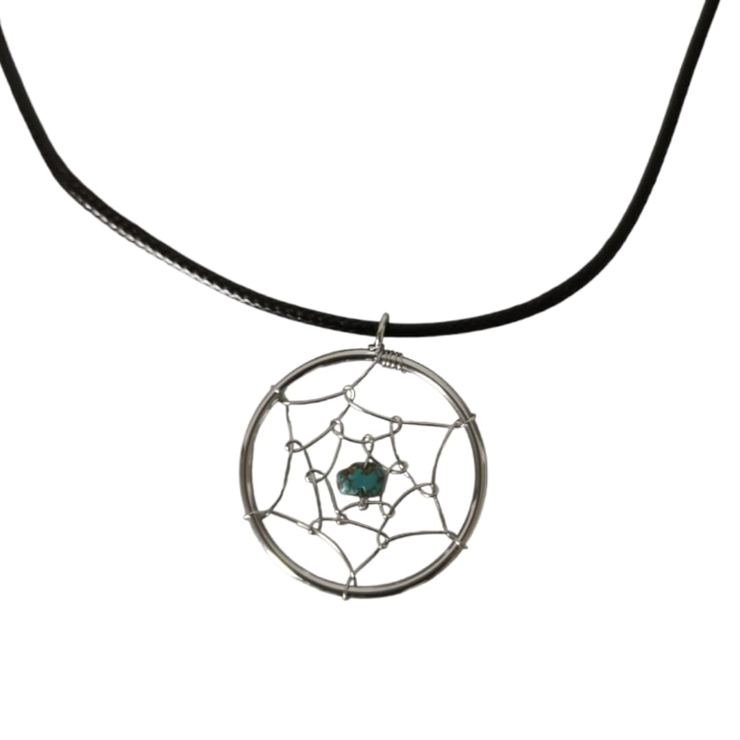 Earth Stone Collection - Dream Catcher Stone Necklace (Opal)