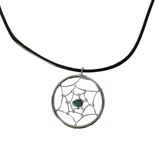 Earth Stone Collection - Dream Catcher Stone Necklace (Opal)