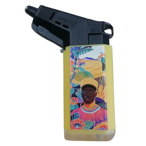 ZL-19 Torch Jet Lighter - African Art B