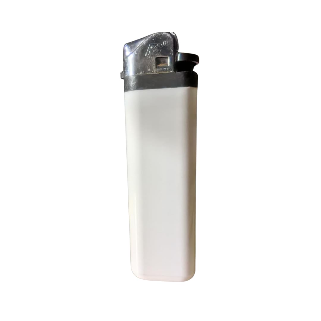 M3L Disposable Flint Lighters - White - 50 Pack