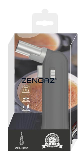 3 Pack ZT-88 Torch Jet Brulee Burner Lighter - White, Black and Grey