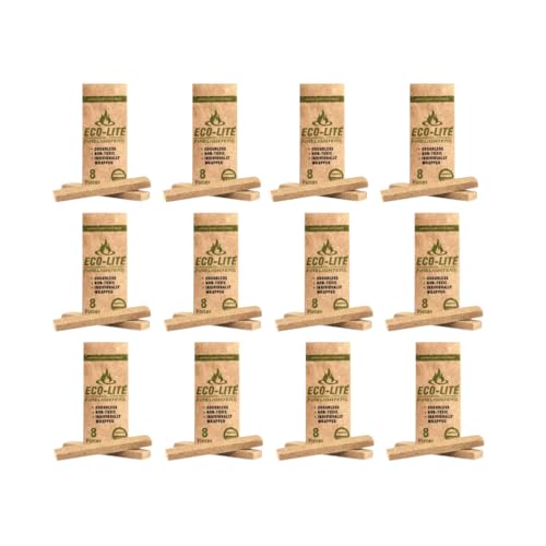 Environmentally Friendly Firelighters 8 Piece - 12 Pack