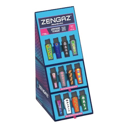 ZL‑7 Slim Jet Flame Lighters Cube Display