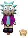 Silicone Rasta Pipe - Rick Sanchez (Purple)