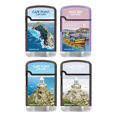 ZL3 Glenn John Art Mega Jet Flame Travel Lighter Tray - 12 Pack (Tray 2)