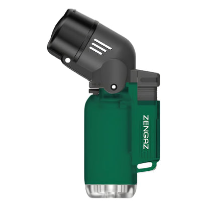 ZL-17 Angle Double Jet Torch Lighter – TC (Green)