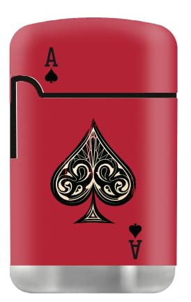 Zengaz ZL 3 Mega Jet Flame Lighter - Aces Red Spades