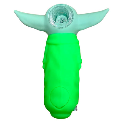 Silicone Rasta Pipe (Green)