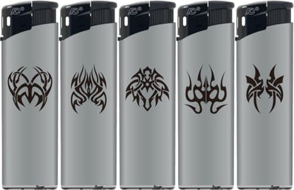 N2 Electronic Lighter 50' Tray (Silver Tattoo)
