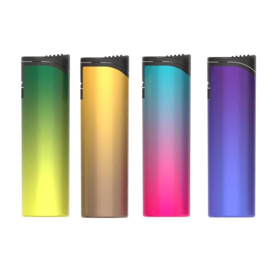 ZL-36 Pillar Jet Flame Lighters – 4 Pack (Gradient)