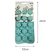 Silicone Chocolate Mold - Assorted Flowers - 20x10cm (Blue)