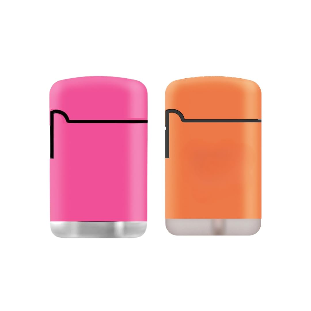 Zengaz ZL 3 Mega Jet Flame Lighter Pink & Orange - 2Pack