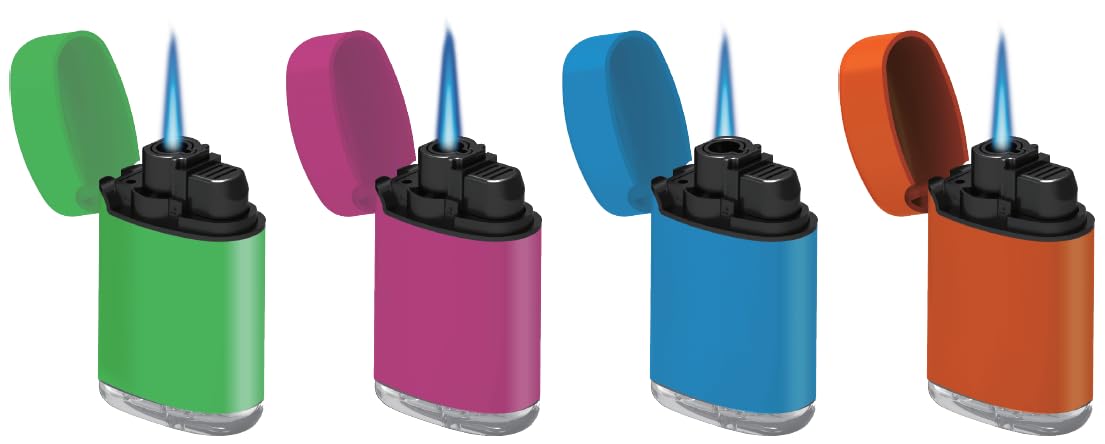 ZL 3 Mega Jet Flame Lighter SWEET 4 Pack & 330 ML Gas