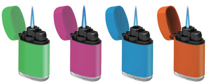 ZL 3 Mega Jet Flame Lighter SWEET 4 Pack & 4 Gas 18ml Combo