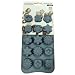 Silicone Chocolate Mold - Assorted Flowers - 20x10cm (Grey)