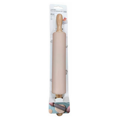 Silicone Rolling Pin - 30x5cm (Pink)