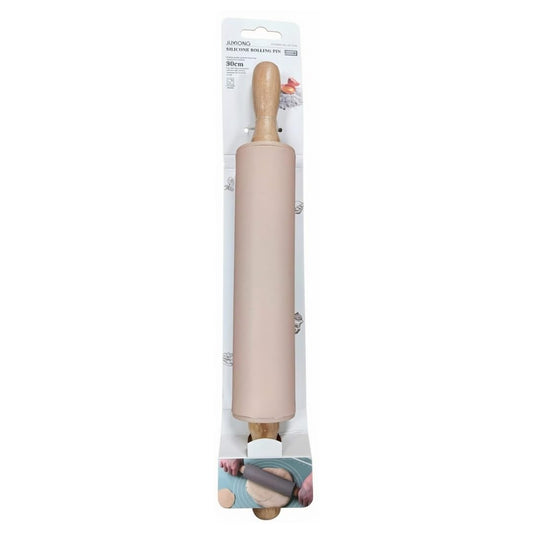 Silicone Rolling Pin - 30x5cm (Pink)
