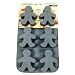 Silicone Cake Mold - Gingerbread Man - 25.5x16cm (Grey)