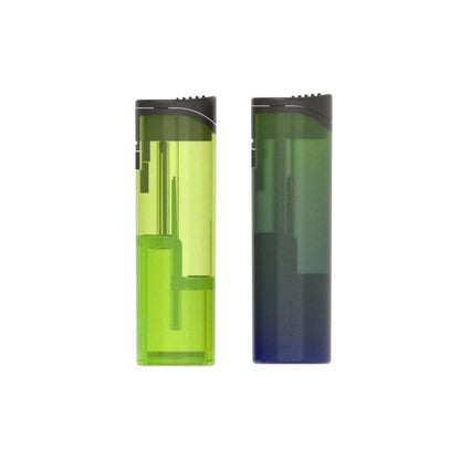 ZL-36 Pillar Jet Flame Lighters – 2 Pack (Transparent)