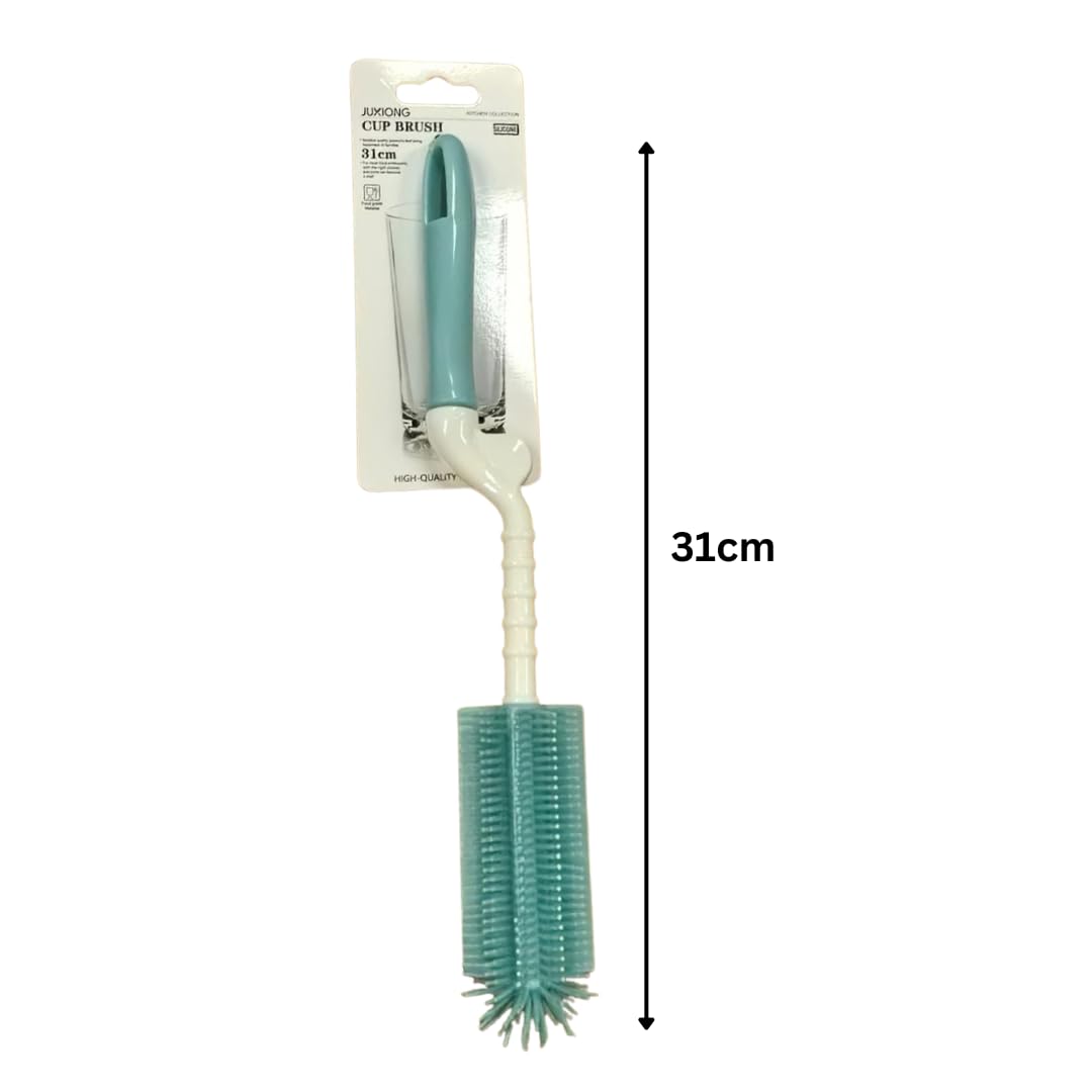 Silicone Cup/Bottle Brush - 31cm (Blue)