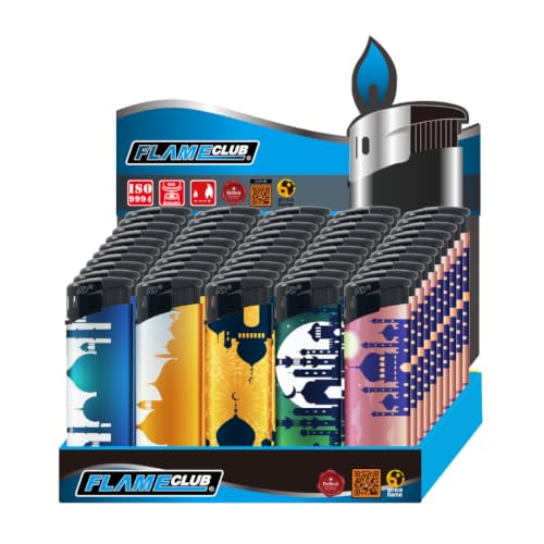 N2 Electronic Lighter - 50 Pack With 330ml Gas (Ali)