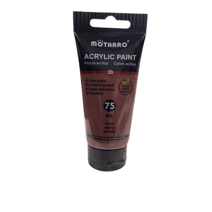 Acrylic Paint - 75ml (Brown)