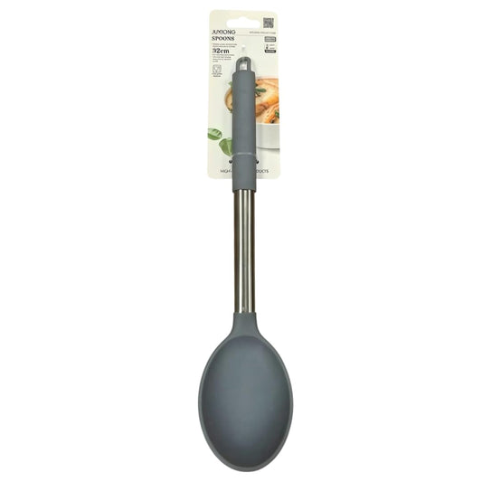 Silicone Spoon - 32cm (Grey)