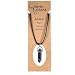 Earth Stone Collection - Bullet Crystal Stone Necklace (Amethyst)
