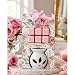 Wax Melt Burner Kit (Rose)
