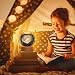 Crystal Ball Lamp with 3D Engraving and Luminous Base - 2 Pack (Galaxy)