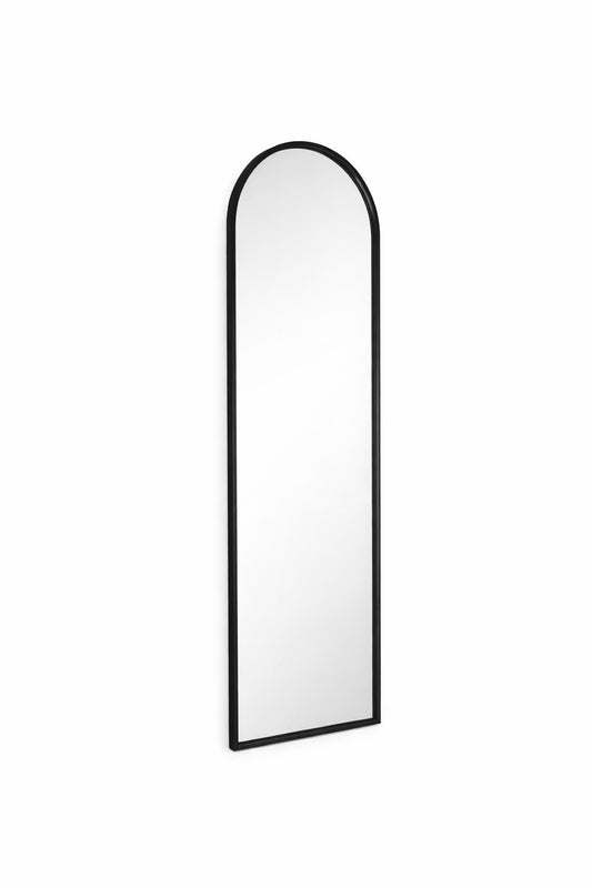 Sakura Home Design Arched Full-Length Mirror - Black - 140 x 45cm