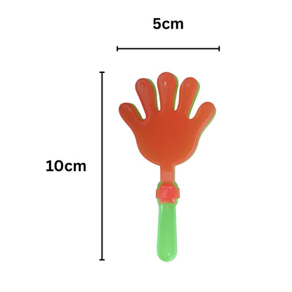Hand Clapper on Card 20pc | Noisemaker Toy | Party Favor Clapping Hands
