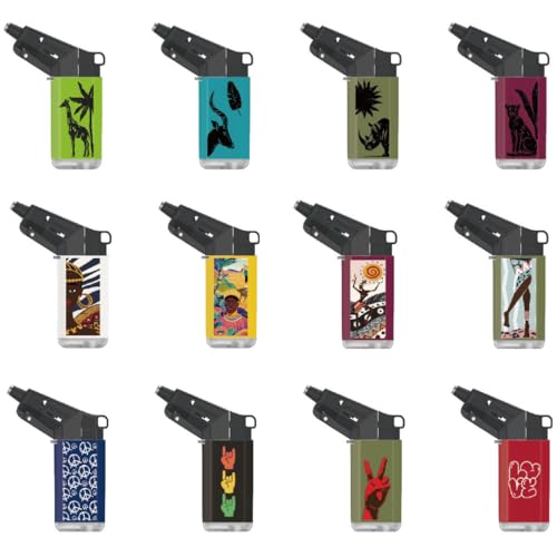 ZL19 S5 Cube – 48 Piece Display Torch Jet Lighters