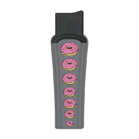 Zl-7 Slim Windproof Torch Jet Lighter (Donuts)