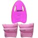 Swimming Combo Set - Kickboard and Inflatable Arm Bands for Beginners - Pink