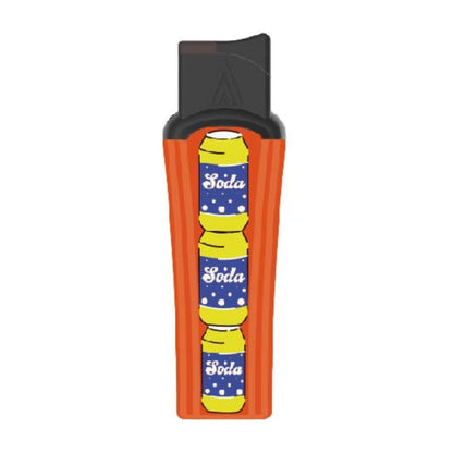 Zl-7 Slim Windproof Torch Jet Lighter (Soda)