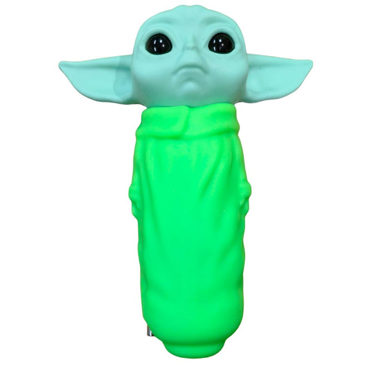 Silicone Rasta Pipe - Yodi (Green)