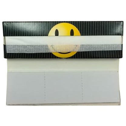 ZL3 Windproof Army Design Torch Jet Lighters + Smiley Queen Size Rolling Papers with Tips - 6 Pack
