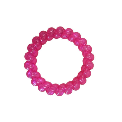 Spiral Hair Band 20pc | Assorted Colours | No-Tangle Coil Hair Ties