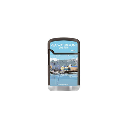 Debest Cape Town Travel Art Card A5 - Boulders Beach And ZL3 Torch Jet Lighter