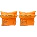 Swimming Inflatable Floating Arm Bands - 10 Pack - Orange