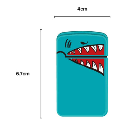 ZL-12 Shark Mega Jet Torch Flame Lighters – 12 Pack | Windproof Refillable Jet Flame Lighters