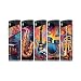 Electronic N2 Refillable Lighters – Music Design Assortment, Pack of 50