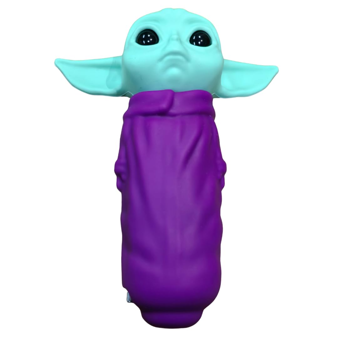 Silicone Rasta Pipe (Purple)