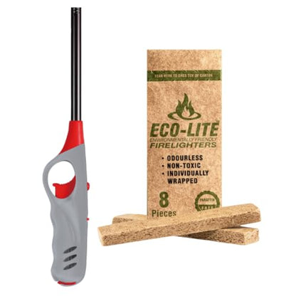 Medium Braai Lighter And Fire Lighter Combo (Grey)