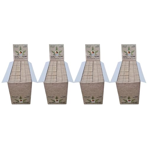 Africa Flame 100% Hemp Rolling Paper - 50 Booklets - 4 Pack