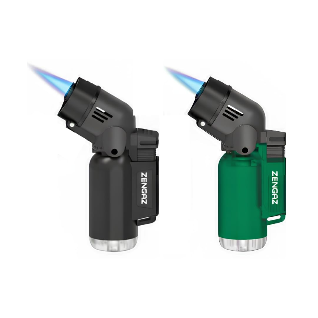 ZL-17 Angle Double Jet Torch Lighter – TC - 2 Pack (Combo A)